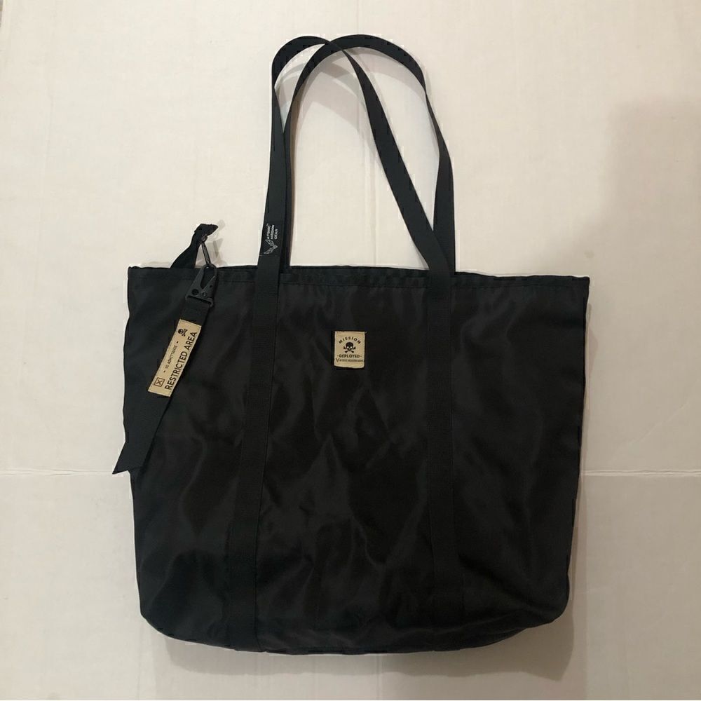 AMG Atomic Mission Gear Black Tote Bag